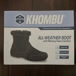Khombu Ladies All Weather Boot - Black